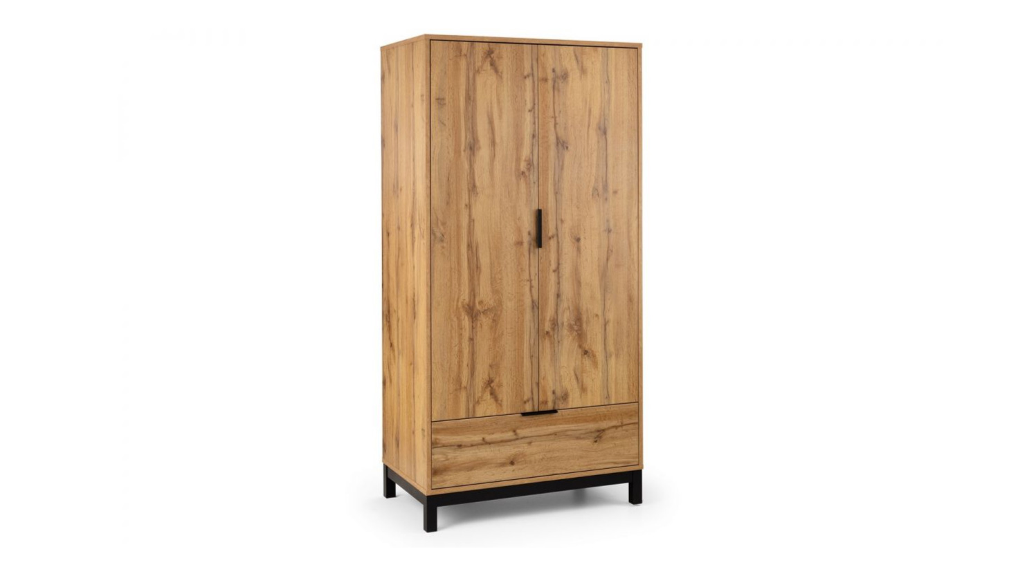 2 Door 1 Drawer Wardrobe