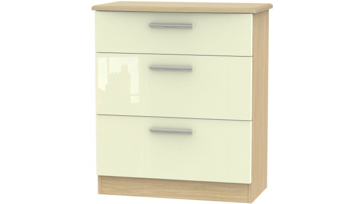 3 DRAWER DEEP CHEST 