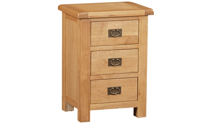 3 Drawer Wide Bedside