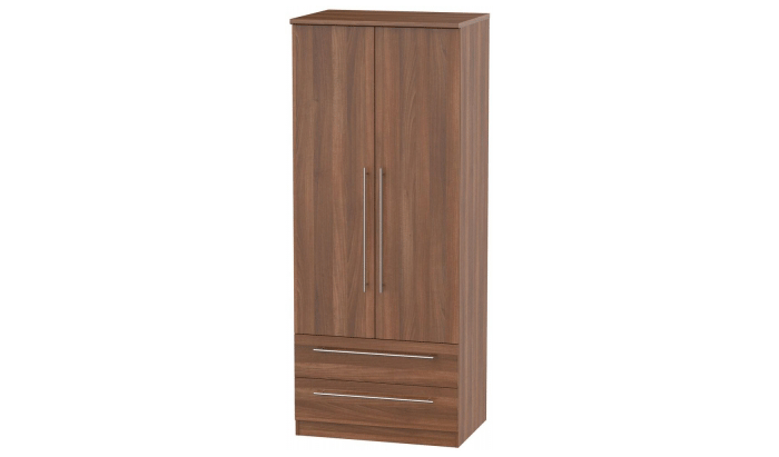 2ft6 2 Drawer Wardrobe