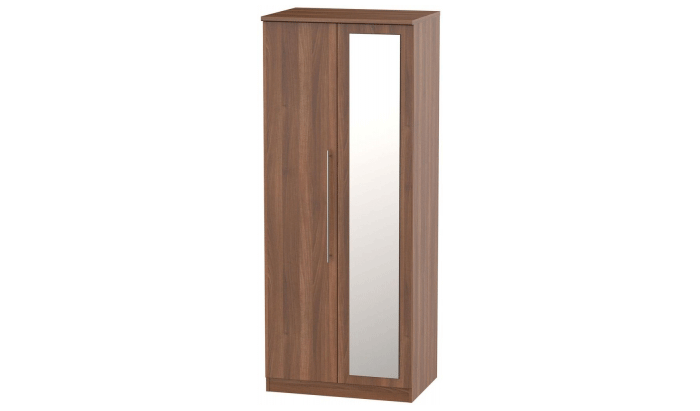 2ft6 Mirror Wardrobe