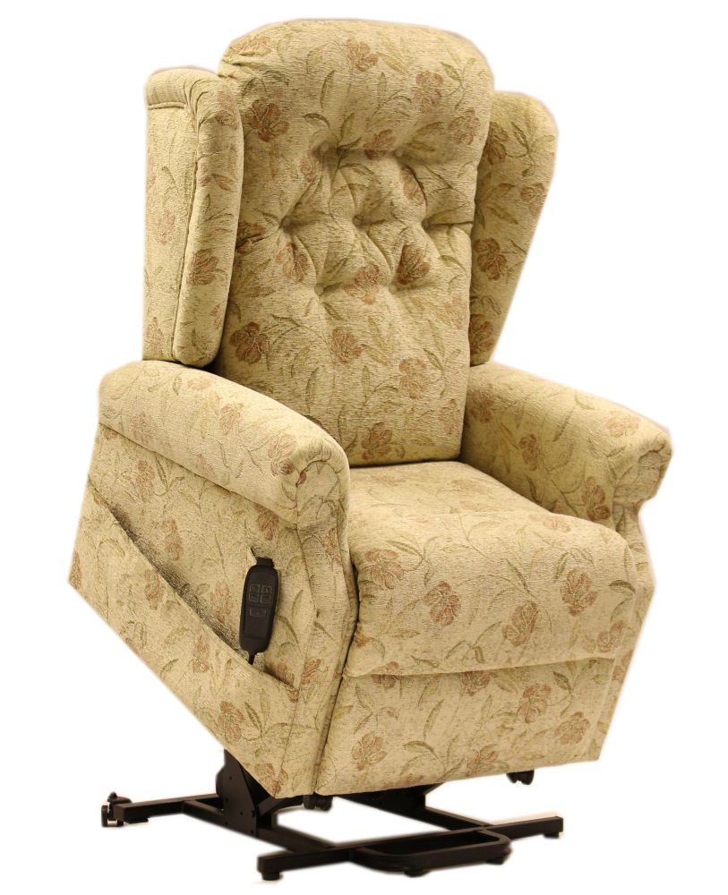 M Sadiq Abbey Upholstered Lift & Rise Chair Dual Motor - Recliner and